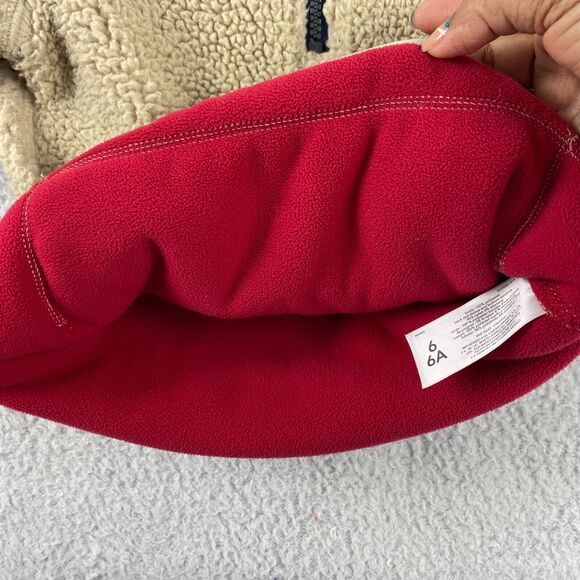 Carter’s Kids Tan Beige Sherpa 1/4 Zip Pullover Size 6/6A‎ - Picture 4 of 7